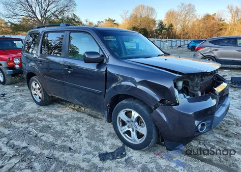2013 Honda Pilot Exl z USA, uszkodzony, nr VIN 5FNYF4H50DB077922